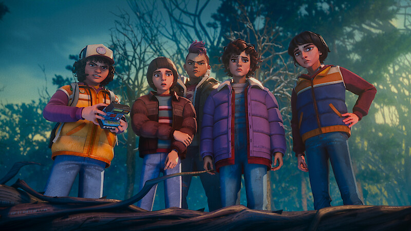Key art for Stranger Things: Tales From '85